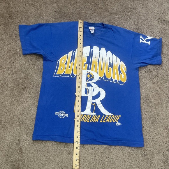 WILMINGTON BLUE ROCKS VINTAGE 90s‎ MILB MINOR LEAGUE BASEBALL TSHIRT LARGE - Picture 9 of 13